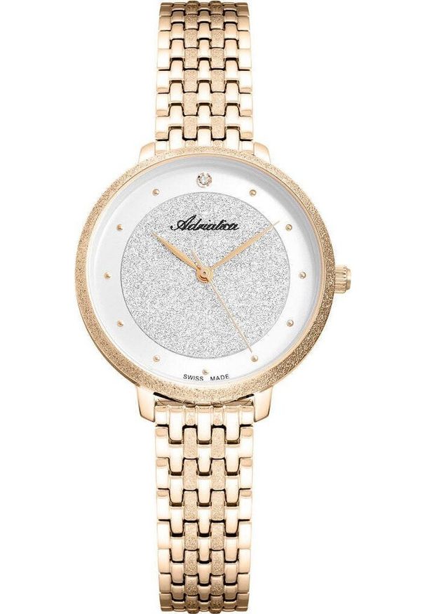 Zegarek Adriatica Zegarek Damski Adriatica na bransolecie A3751.1143Q Swiss Made