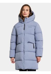 Didriksons Kurtka puchowa Nomi Wns Parka 3 504832 Niebieski Regular Fit. Kolor: niebieski. Materiał: syntetyk