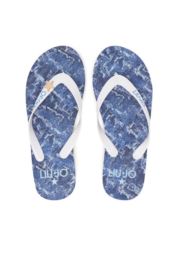 Liu Jo Japonki Ciabatta VA5187 E1005 Niebieski. Kolor: niebieski. Materiał: syntetyk