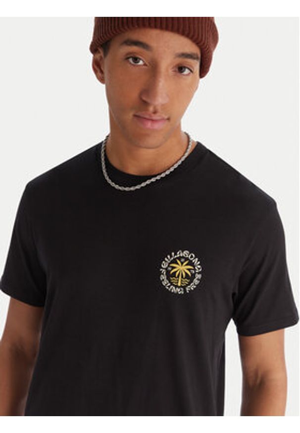 Billabong T-Shirt Estarda EBYZT00394 Czarny Regular Fit. Kolor: czarny. Materiał: bawełna
