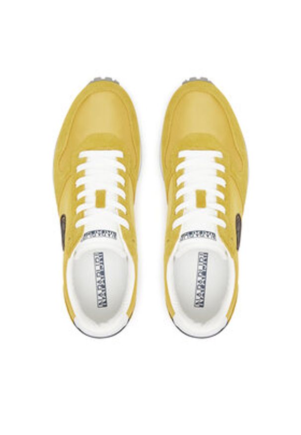 Napapijri Sneakersy Nova NP0A4IQL Żółty. Kolor: żółty. Materiał: materiał