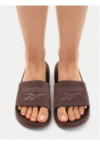 Reebok Klapki CEO-SS26-3C043-W Brązowy. Kolor: brązowy. Materiał: skóra, zamsz #5