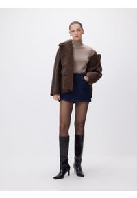 Reserved - Jeansowe spódnico-szorty - granatowy. Kolor: niebieski. Materiał: jeans #1