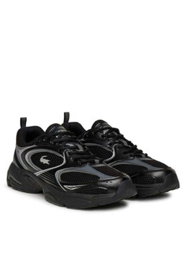 Lacoste Sneakersy Storm 96 2K 7-49SMA0020 Czarny. Kolor: czarny. Materiał: skóra