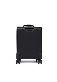 Guess Walizka kabinowa Norom Travel TWSN90 91983 Czarny. Kolor: czarny. Materiał: skóra