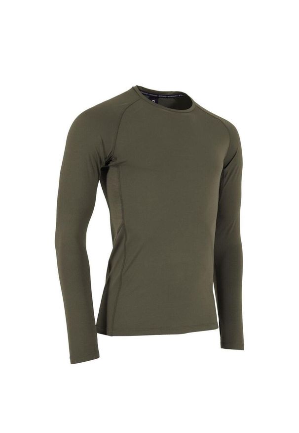 STANNO - Dżersej z długim rękawem Stanno Core Baselayer. Kolor: wielokolorowy, szary, zielony. Materiał: jersey. Długość rękawa: długi rękaw. Długość: długie