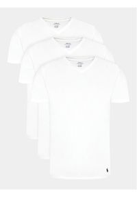 Polo Ralph Lauren Komplet 3 t-shirtów 714936903001 Biały Slim Fit. Typ kołnierza: polo. Kolor: biały. Materiał: bawełna #1