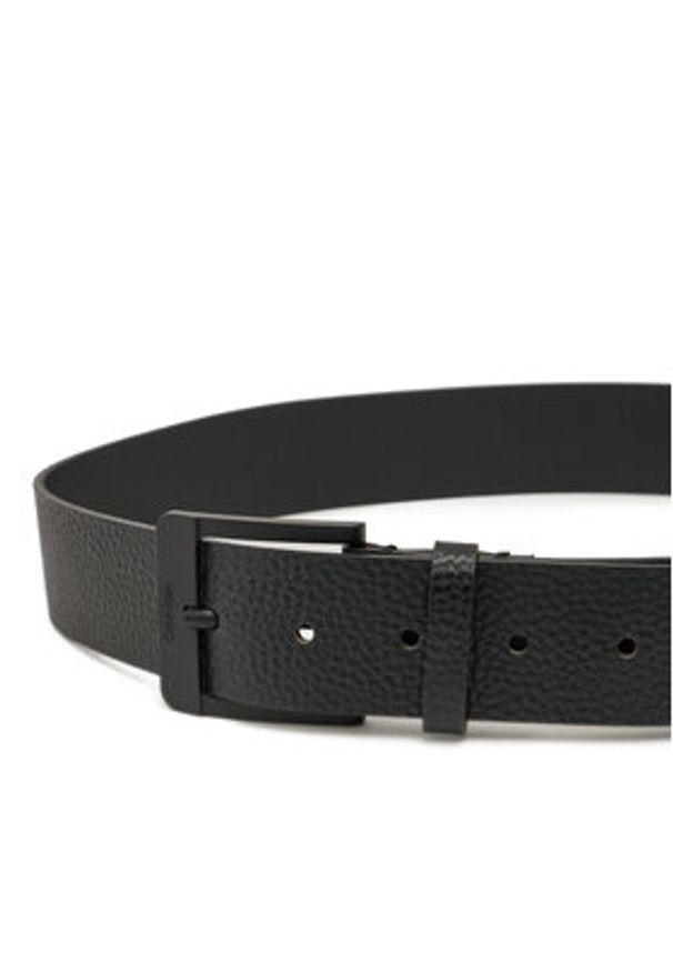 Calvin Klein Jeans Pasek Męski Nos Classic 40mm LV04G7015G Czarny. Kolor: czarny. Materiał: skóra