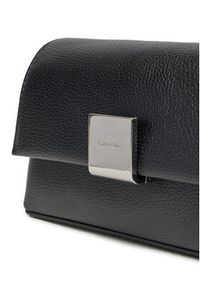 Calvin Klein Torebka Ck Plaque Sm Crossbody W/Chain K60K612785 Czarny. Kolor: czarny. Materiał: skórzane #5