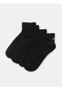 Sinsay - Skarpetki 4 pack - czarny. Kolor: czarny