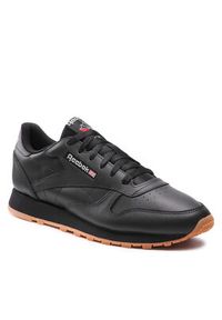 Reebok Sneakersy Classic Leather GY0961 Czarny. Kolor: czarny. Materiał: skóra. Model: Reebok Classic #7
