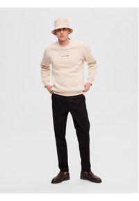 Selected Homme Bluza 16090431 Beżowy Regular Fit. Kolor: beżowy. Materiał: bawełna, syntetyk #6