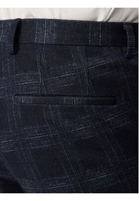 Hugo - HUGO Chinosy Hesten263X-H 50565367 Granatowy Slim Fit. Kolor: niebieski. Materiał: syntetyk #5