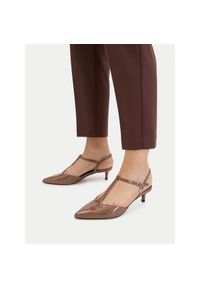 Czółenka Nine West. Kolor: brązowy #1