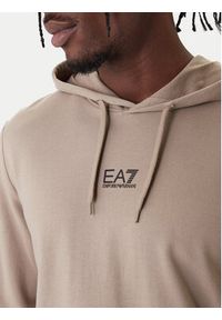 EA7 Emporio Armani Bluza 8NPM32 PJVRZ U6167 Beżowy Regular Fit. Kolor: beżowy. Materiał: bawełna #2