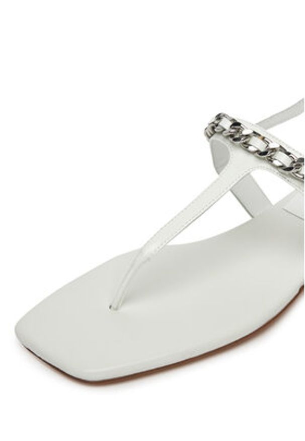 Badura Sandały DAHLIA-V1328-215-1 Biały. Kolor: biały. Materiał: skóra, lakier