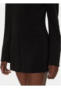 NORMA KAMALI Marynarka KK4244PLG86001 Czarny Regular Fit. Kolor: czarny. Materiał: syntetyk #3