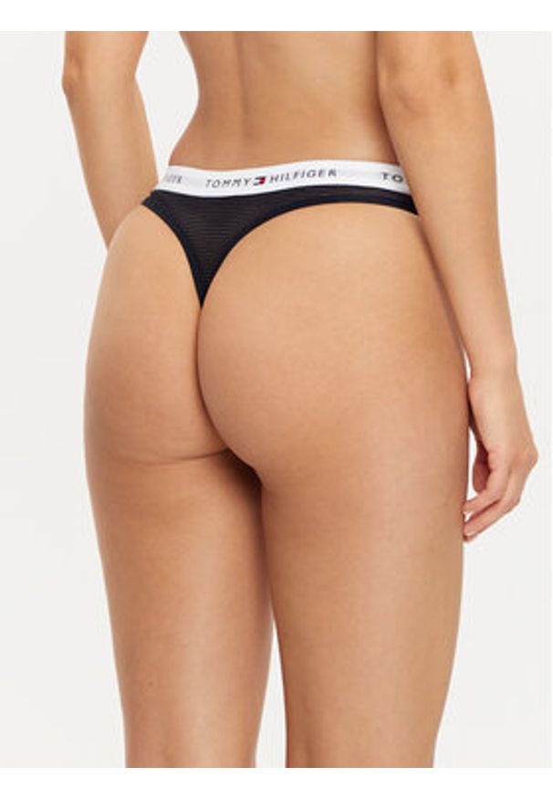 TOMMY HILFIGER - Tommy Hilfiger Komplet 3 par stringów UW0UW05532 Kolorowy. Materiał: syntetyk. Wzór: kolorowy