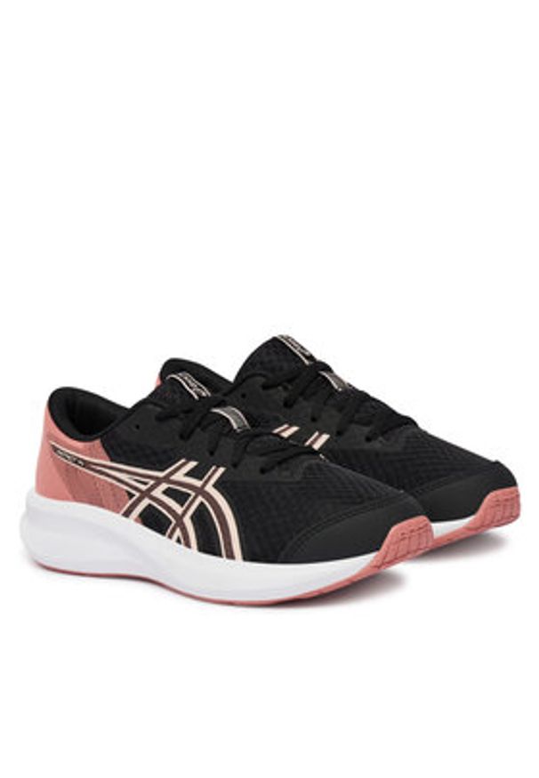 Asics Buty do biegania Patriot 14 Gs 1014A392 Czarny. Kolor: czarny. Materiał: mesh