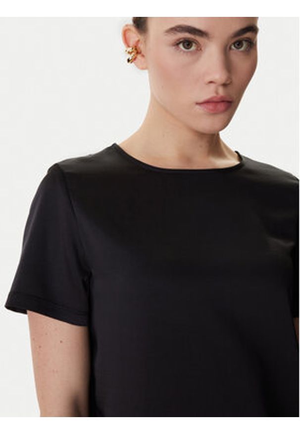 Weekend Max Mara Bluzka Zona 2615941011 Czarny Relaxed Fit. Kolor: czarny. Materiał: syntetyk