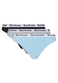 Juicy Couture Komplet 3 par fig klasycznych Diddi JCLBR224572 Kolorowy. Materiał: bawełna. Wzór: kolorowy #1