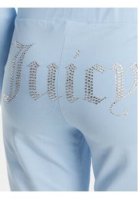 Juicy Couture Spodnie dresowe Apollo JCWBJ125311 Błękitny Flared Leg. Kolor: niebieski. Materiał: bawełna #5