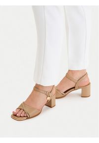MEXX Sandały EO-WS1161-05 Beżowy. Kolor: beżowy. Materiał: skóra #1