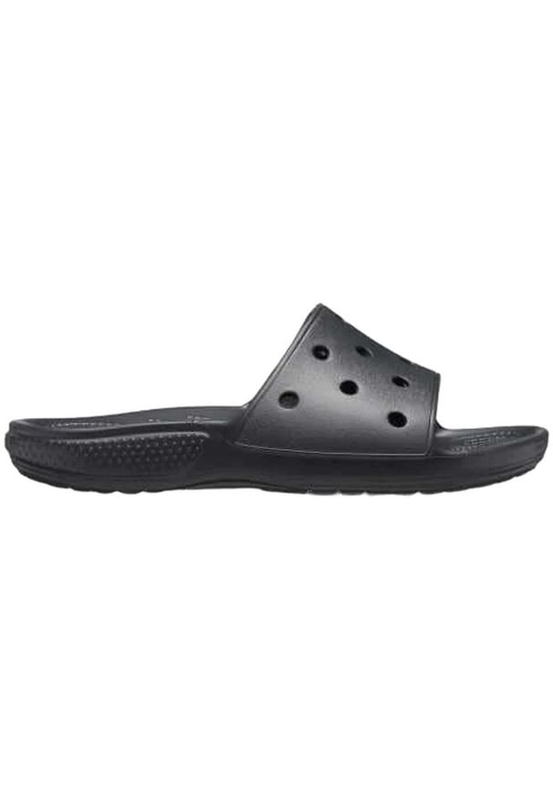 Klapki basenowe Crocs Classic Slide. Kolor: czarny. Styl: sportowy