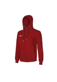 Bluza z kapturem Mizuno FZ. Typ kołnierza: kaptur. Kolor: niebieski. Sport: fitness