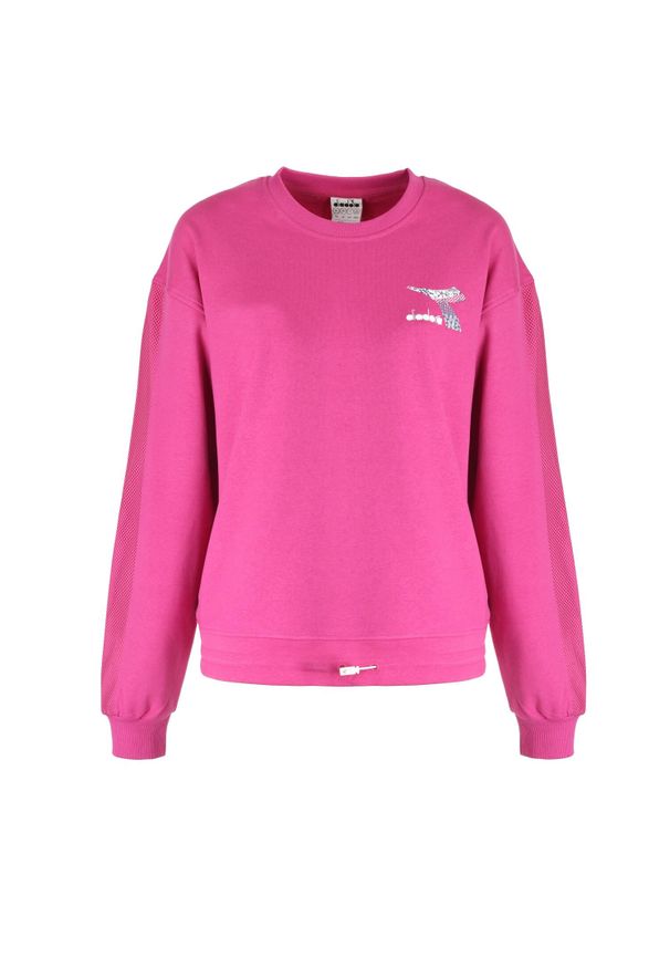 Diadora - Bluza damska DIADORA L.SWEAT FLOSS. Kolor: różowy