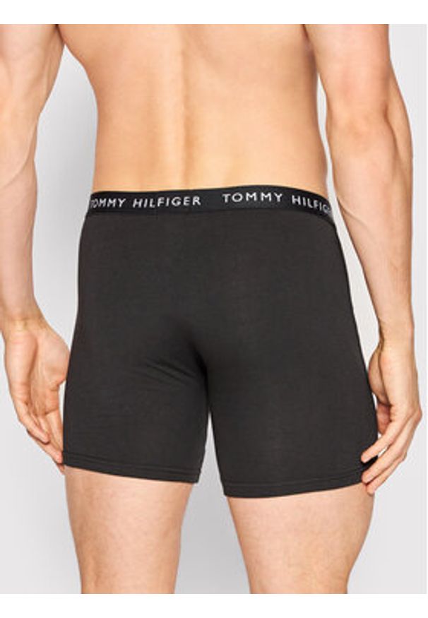 TOMMY HILFIGER - Tommy Hilfiger Komplet 3 par bokserek 3p Boxer Brief UM0UM02204 Czarny. Kolor: czarny. Materiał: bawełna