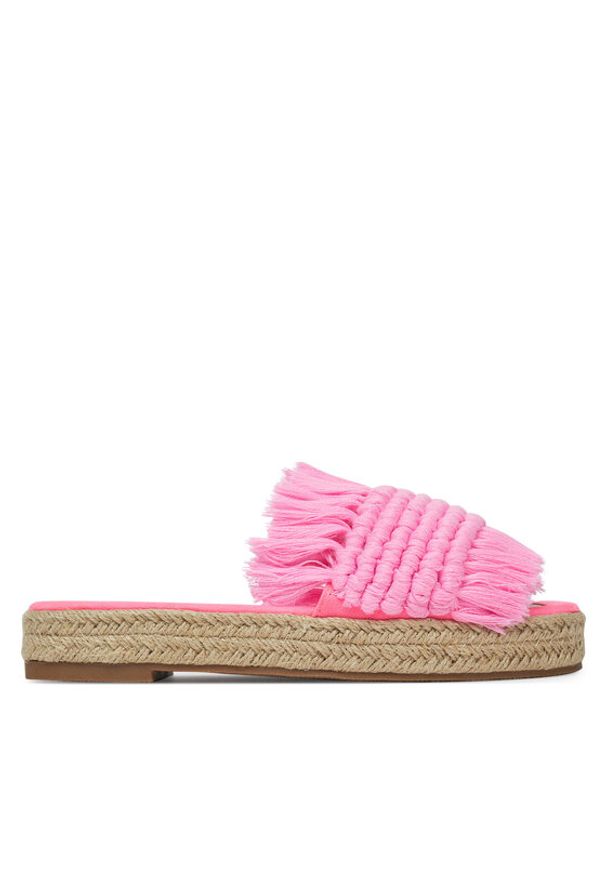 DeeZee Espadryle S855-1 Różowy. Kolor: różowy. Materiał: materiał
