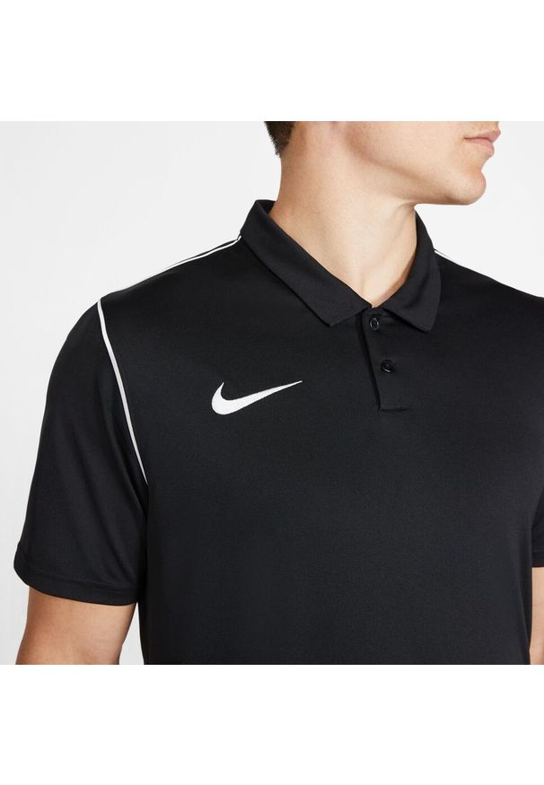 Koszulka piłkarska męska Nike Dry Park 20. Kolor: czarny. Długość rękawa: krótki rękaw. Długość: krótkie