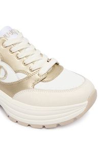 Liu Jo Sneakersy Eva 06 BF5035 PX026 Beżowy. Kolor: beżowy. Materiał: skóra #4