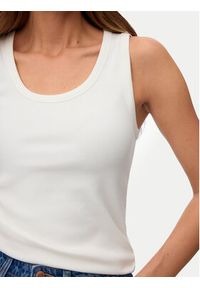 Vero Moda Top Chole 10344951 Biały Regular Fit. Kolor: biały. Materiał: bawełna #4