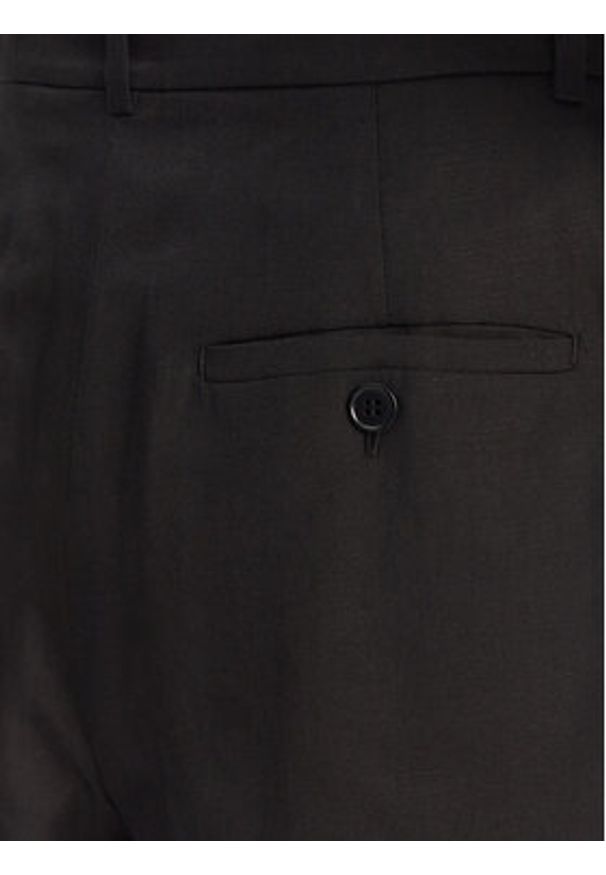 Weekend Max Mara Bermudy Ecuba 2515141032 Czarny Regular Fit. Kolor: czarny. Materiał: bawełna