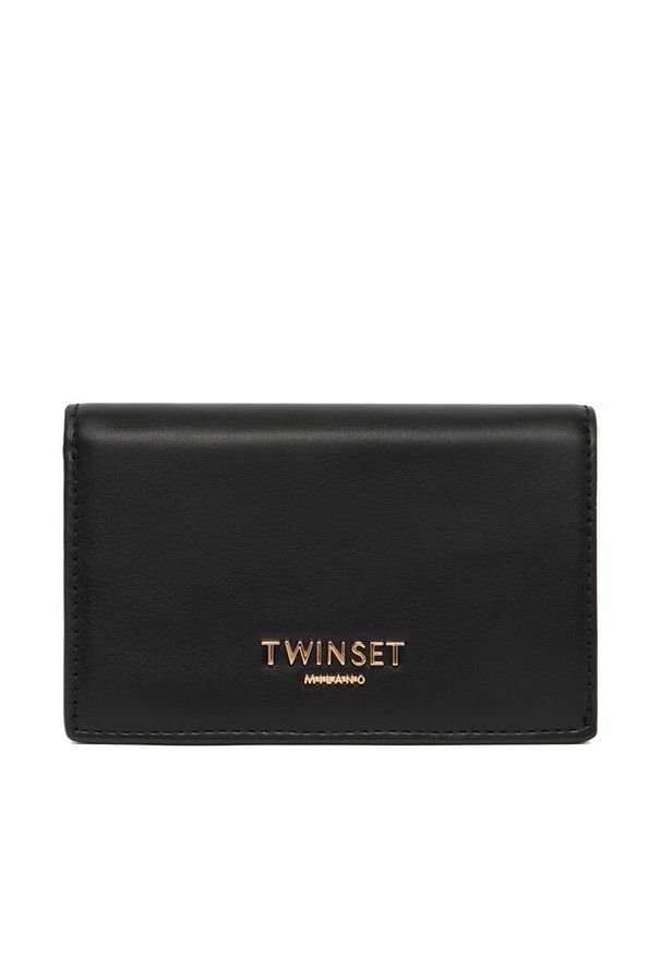 TwinSet - Portfel TWINSET. Kolor: czarny