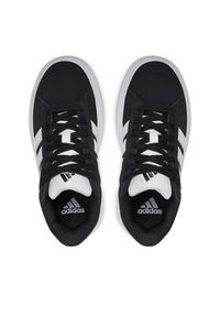 Adidas - adidas Sneakersy Grand Court Platform IE1102 Czarny. Kolor: czarny. Materiał: skóra. Obcas: na platformie #3