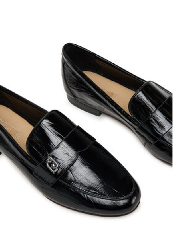 Liu Jo Lordsy Emel 05 SF5045 PX051 Czarny. Kolor: czarny. Materiał: skóra