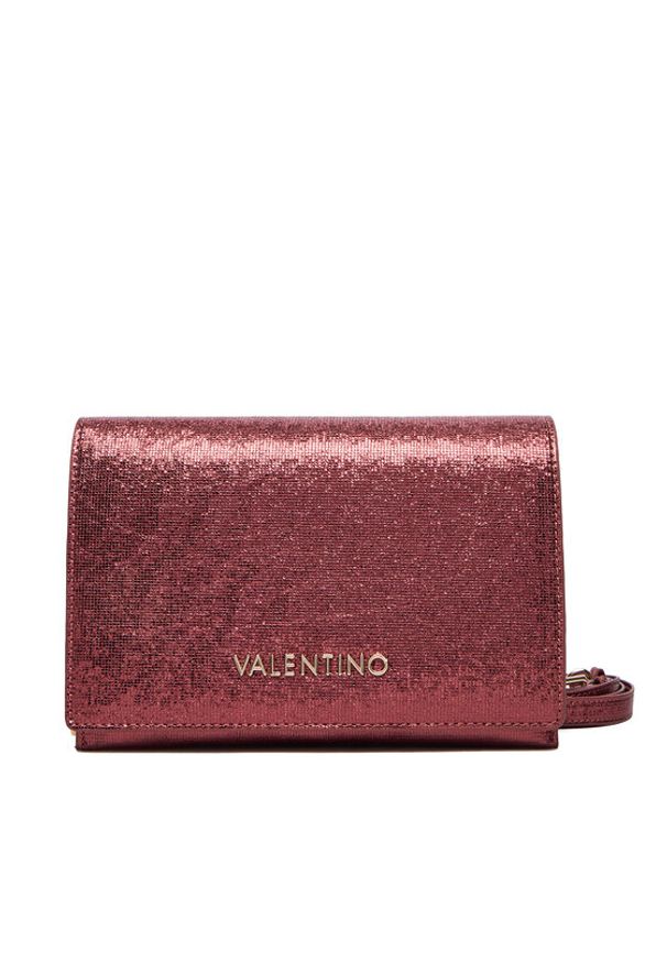 VALENTINO - Valentino Torebka Ember VBS9IE17GLI Bordowy. Kolor: czerwony. Materiał: skórzane