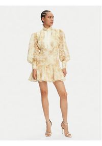 BARDOT - Bardot Sukienka koktajlowa 58421DB3 Beżowy Regular Fit. Kolor: beżowy. Materiał: syntetyk. Styl: wizytowy #2