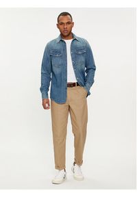 G-Star RAW - G-Star Raw Koszula jeansowa Dakota D23616-D252 Niebieski Regular Fit. Kolor: niebieski. Materiał: bawełna #5