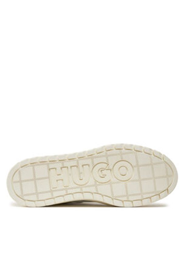 Hugo - HUGO Sneakersy Lyssa 50536310 Beżowy. Kolor: beżowy. Materiał: materiał
