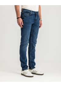 Mustang - MUSTANG VEGAS SLIM MĘSKIE SPODNIE JEANSOWE JEANSY DŻINSY DENIM BLUE 1015045 5000 883. Okazja: na co dzień. Styl: elegancki, casual #7