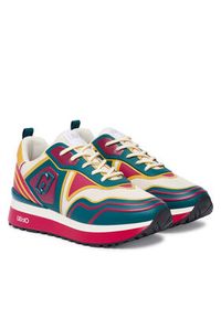 Liu Jo Sneakersy Maxi Wonder Tech 01 BA6021 TX519 Zielony. Kolor: zielony. Materiał: materiał #4