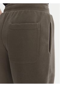 AMI PARIS Spodnie dresowe UTR240.747 Khaki Regular Fit. Kolor: brązowy. Materiał: bawełna #5