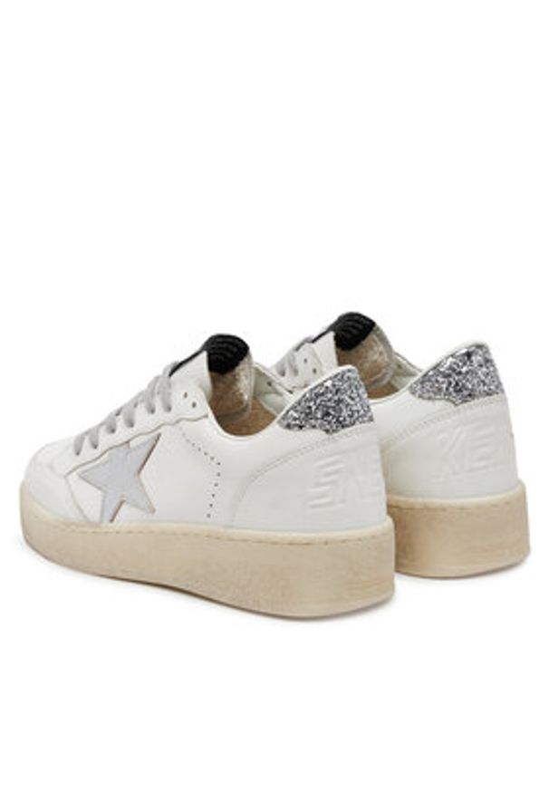 GOLDEN GOOSE Sneakersy GWF00804.F006966.80185 Biały. Kolor: biały. Materiał: skóra