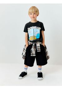 Sinsay - Jeansowe szorty bermudy - szary. Kolor: szary. Materiał: jeans