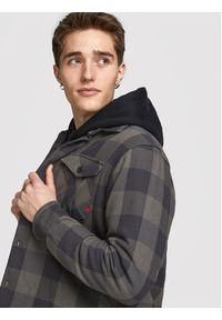 Jack & Jones - Jack&Jones Kurtka przejściowa Banes 12173938 Zielony Regular Fit. Kolor: zielony. Materiał: bawełna #7