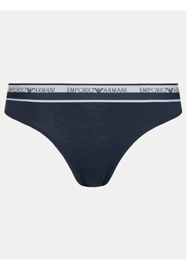 Emporio Armani Underwear Komplet 2 par fig brazylijskich 163334 4R227 00135 Granatowy. Kolor: niebieski. Materiał: bawełna